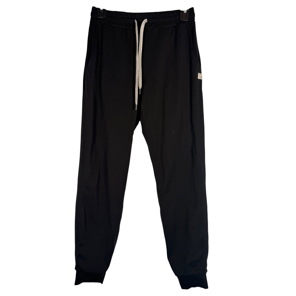 Vuori Performance Joggers Black Slim Fit Drawstring Yoga Pants Womens Small